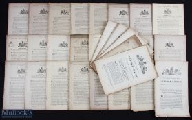 Acts of Parliament - The Gas Acts - Selection of Acts of Parliament 1860s-80s relating to the