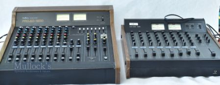 Music Equipment - Inkel ProMX1200 mixing deck audio mixer together with an Inkel audio mixer MX 991.
