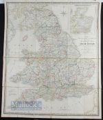 Wyld's Map of England & Wales (Scotland In Insert) Published 1838 - It's entitled; 