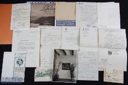 1901-1940 German Ephemera, documents lot, to include military postage/frank marks and