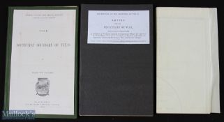 USA - The Northwest Boundary of Texas Map by M Baker measures 26.5x39.75