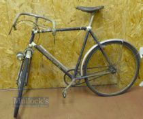 c1950 Rudge Racing Bike Ulster Sport Bike, 3 speed gears Brookes leather saddle