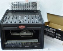 Music Equipment - Behringer Eurorack Pro RX1202FX in original box together with Power strip by