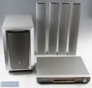 Panasonic SA-HT870 DVD Home Theatre Sound System all complete with 5 speakers and stands, sub-