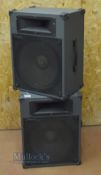 TOA SL150 Speaker System 240W 8ohms, Made in Japan, measures height 59cm, width 47cm, depth 31cm