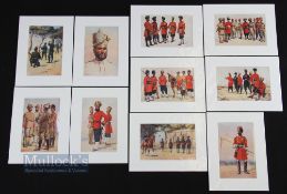 India - Lovett 'Armies of India 1911' colour prints features 1st and 3rd Brahmans, 26th Punjabis,