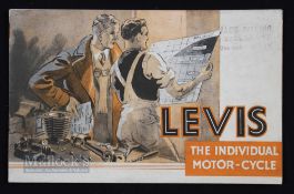 Levis Motorcycles 1939 Catalogue 8 page catalogue illustrating 7 of their Motor Cycles, ranging from