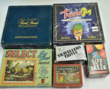 Board Games, Jigsaws and Card Games to include 2 scrabble board games, 1 with wooden tile holders,