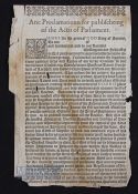 Early Scottish Broadside of 1579 - 