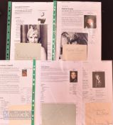 Entertainment Autographs - featuring Julie Andrews (b.1935), Dame Edith Evans (1888-1976), Mary