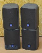 4x Mackie Industrial SP300 Speakers measures 21cm height, 13cm depth, 14cm width Box