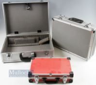 3x Photography Camera Storage Case, Aluminium edged, all have their keys, an all-aluminium case size