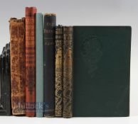 Assorted Book Selection features 1825 'A Picture of the Manners, Customs, Sports and Pastimes of the