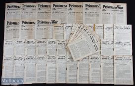 WWII - Prisoner of War Magazine 1943-45 with considerable details on allied prisoners, the state