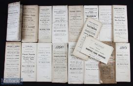 Herefordshire - Selection of 17x printed Auctioneers' Particulars relating to property in