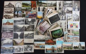Tsunami and Earthquakes Postcard Selection features a mixture of picture postcards, various themes