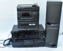 Music Stereo Cassette Decks and Cd Player- features SONY TC K677ES Stereo Cassette Deck, a TEAC V-