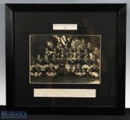 Rare 1927 British Lions Rugby Team Photograph from their tour of Argentina: The 1927 tourists were