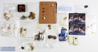 Rugby Pin Badge Collection, Ireland & Elsewhere (Qty): Collected by an enthusiast close to the heart