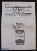 1968 British & Irish Lions v S Africa, 3rd Test Rugby Programme: Coulman was replaced by Thomas
