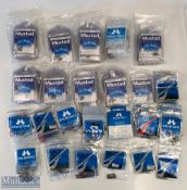 A large quantity of Mustards Fishing Hooks, mixed sizes of hooks all in original retail packs unused