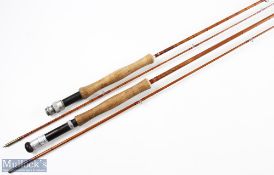 Herbert Harris Hereford, split cane Brook Fly Rod, 7ft 2pc, agate butt/tip rings, looks very