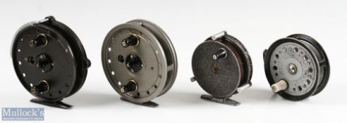 J W Young & Son Redditch Trudex Centre Pin Reel, 4