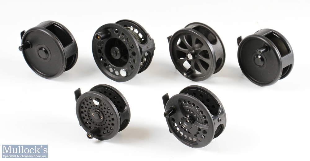 Masterline XL Composite 6/8 Fly Reel, 3.75" spool with counterbalance; Sundridge GB 80 Composite Fly