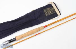 Hardy Alnwick The Palakona split cane Fly Rod, 8ft 9