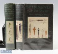 2x Scott Jock Fishing Books - Greased Line Fishing for Salmon 1st ed with D/J - has some wear,