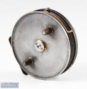 Hardy Alnwick The Conquest Centre Pin Alloy Trotting Reel, 4 1/8