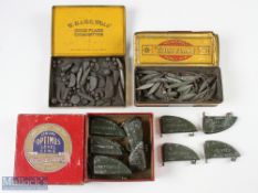 Box of Hardy Alnwick Release Leads with antikink attachment 9x 7.8oz and 4 x 6oz, all stamped