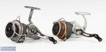 S Allcock Redditch Felton cross wind spinning reel with folding handle, slightly stick when spun,