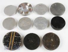 11x various Cast Boxes some with dampers, all hinges working