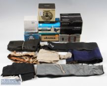 7x Empty Reel Boxes - Grey's GX500 plus instructions, Vision Koma 7/8, Grey's GLA 4/5/6 plus