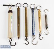 Selection of Balance Scales - consisting of Portia chrome 15lb; Salter brass 8lb; Salter alloy