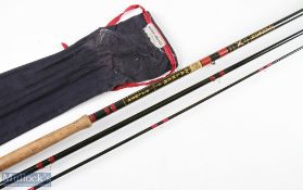 Walker England Carbon Salmon Fly Rod, 15ft 3pc line 10/12#, 24