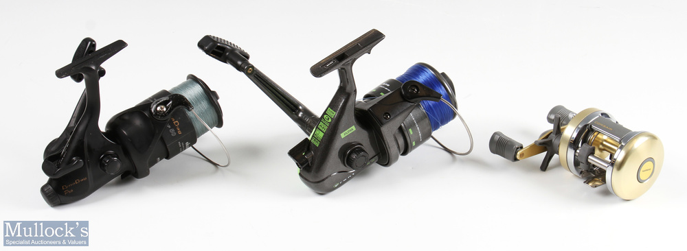 Shimano Corsair 300A Multiplier reel with spanner, instructions and original box, very light use, - Image 2 of 2