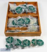 Over 70 packs of Fred Bullers Blackshank Dead Bait Pike Trebles size 10, oblique eyed (quantity