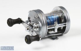 ABU Garcia Sweden 6500C Rocket Bait Casting Reel foot stamp 010205, 3 screw silver end plates,