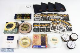 A large selection of Terminal Tackle comprising - Hardy WF5 Fly Line unused; Orvis DT12 F/S Sink Tip