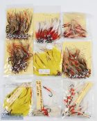 Sea & Pike Bait Lures, to include Hi Tie, squid shaped pike lures, Alf baitfish, yellow bunny #8