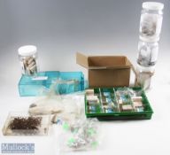 Large Selection of Games Fishing Hooks, taper shank hooks, spade hooks, split rings, swivels snap