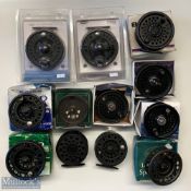 Mixed Selection of Reels and Spare Spools including Fladen Warbird Mk7-8, RimFly Disc LA, Fladen