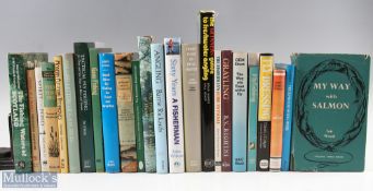 Collection of Assorted Fishing Books to include - Fly Dressing - David J Collyer 1980, Sixty Years a