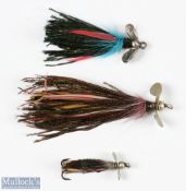 Hardy Bros Halcyon spinning lures (3) features sizes 2 ¼