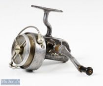 Hardy Altex No.2 Mk V Spinning Reel LHW with folding handle, spring bail, runs smooth