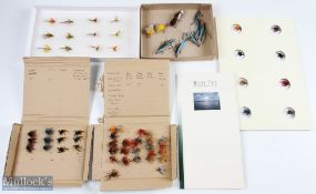 Beautiful selection of Flies tied by the late Rod Tye, County Mayo - consisting of - 12 mayflies,