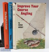 3x Fishing books, to include - The Big Fishing Scene - Frank Guttfield 1978, Improve Your Coarse
