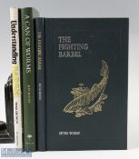 3x Barbel Fishing Books, to include - A Can of Worms, the Story of Barbel - Jon Berry 2007, from